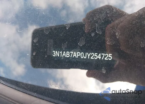 2018 Nissan Sentra Sv из США, поврежденный, VIN 3N1AB7AP0JY254725